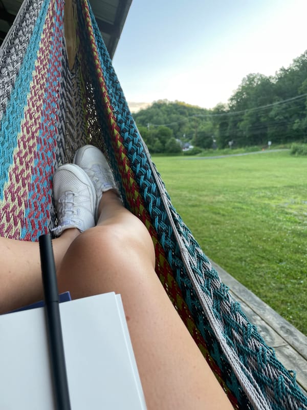 Hammock time.